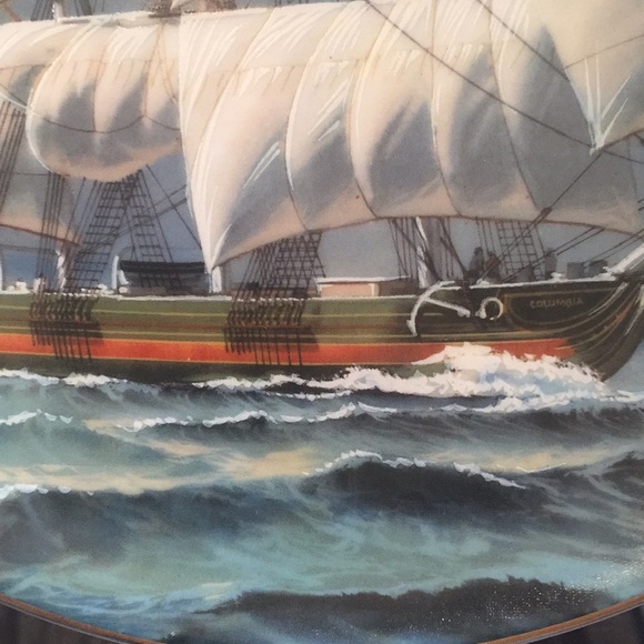 Danberry great American sailing ships plate - Picture 4 of 16